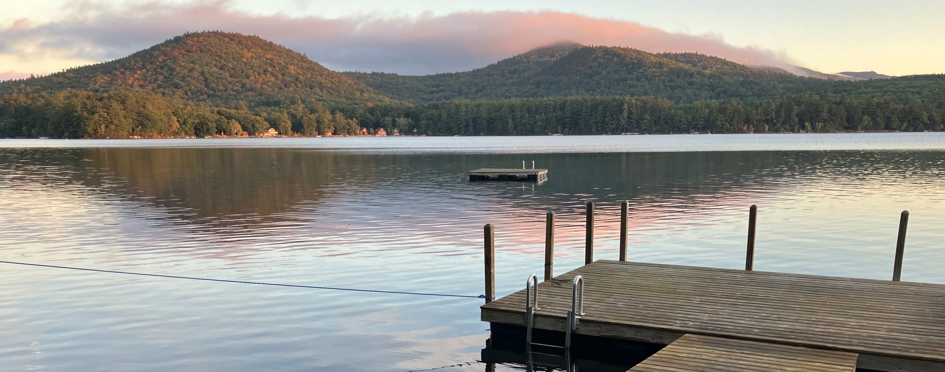 Squam Lake - Mountain View from Salley Knight Studio