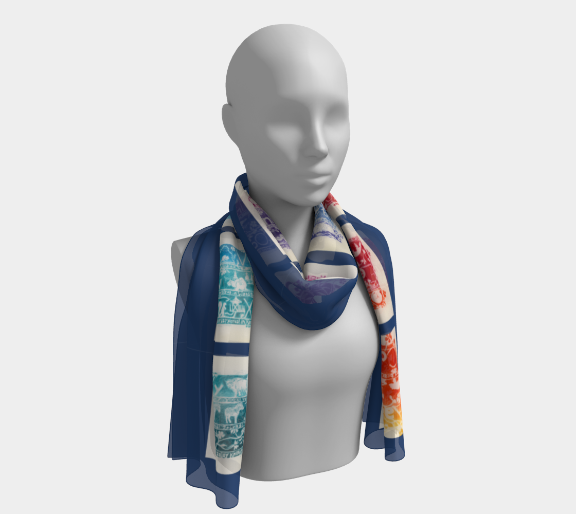 Salley Knight - ABC (long scarf)