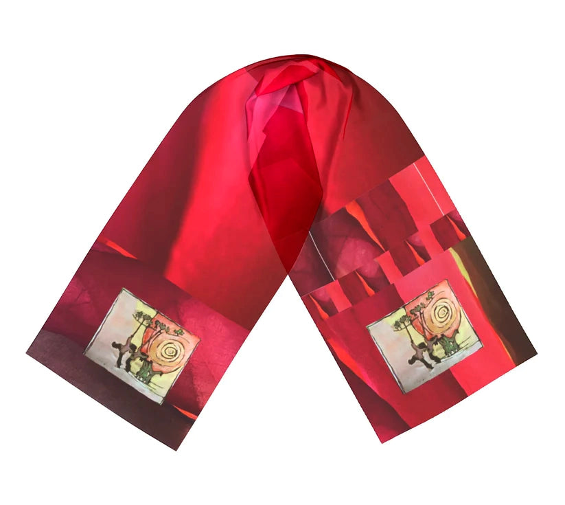 Salley Knight - celebrate! (yes!) Long scarf