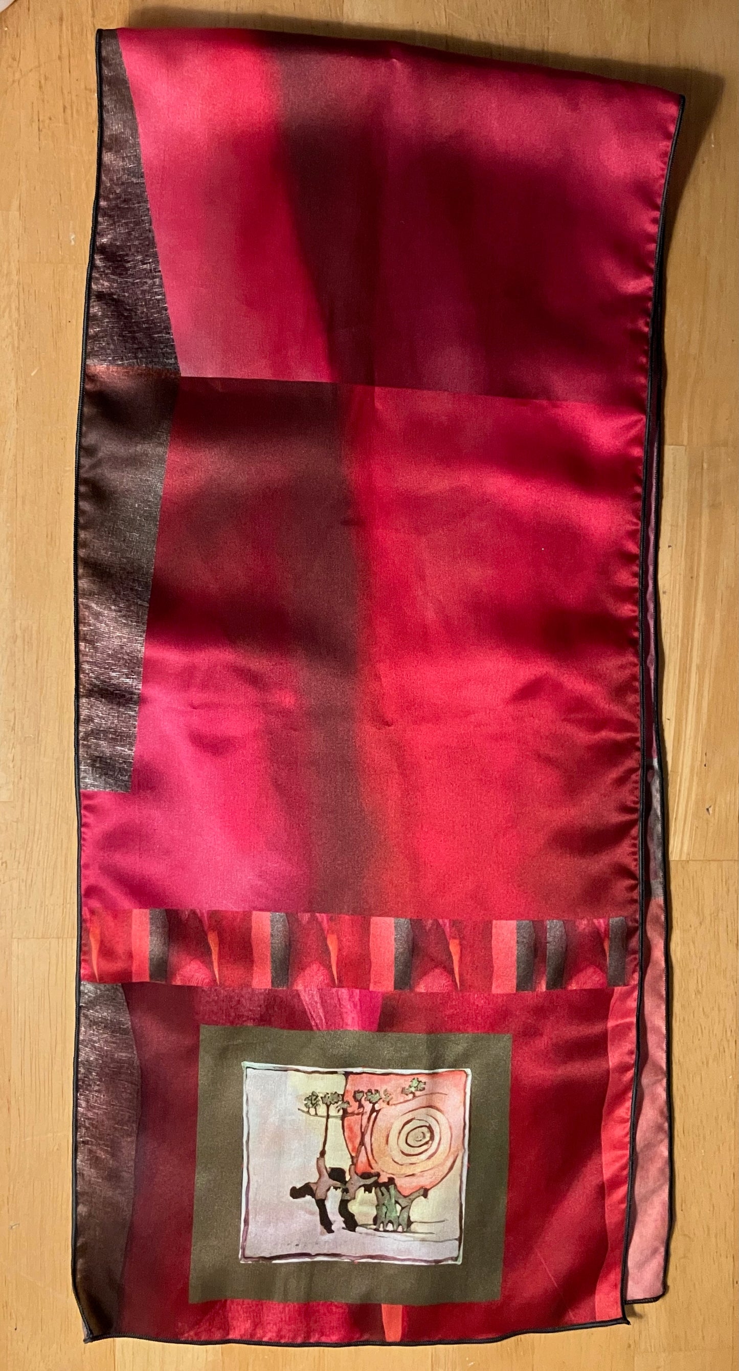 Salley Knight - celebrate! (yes!) Long scarf