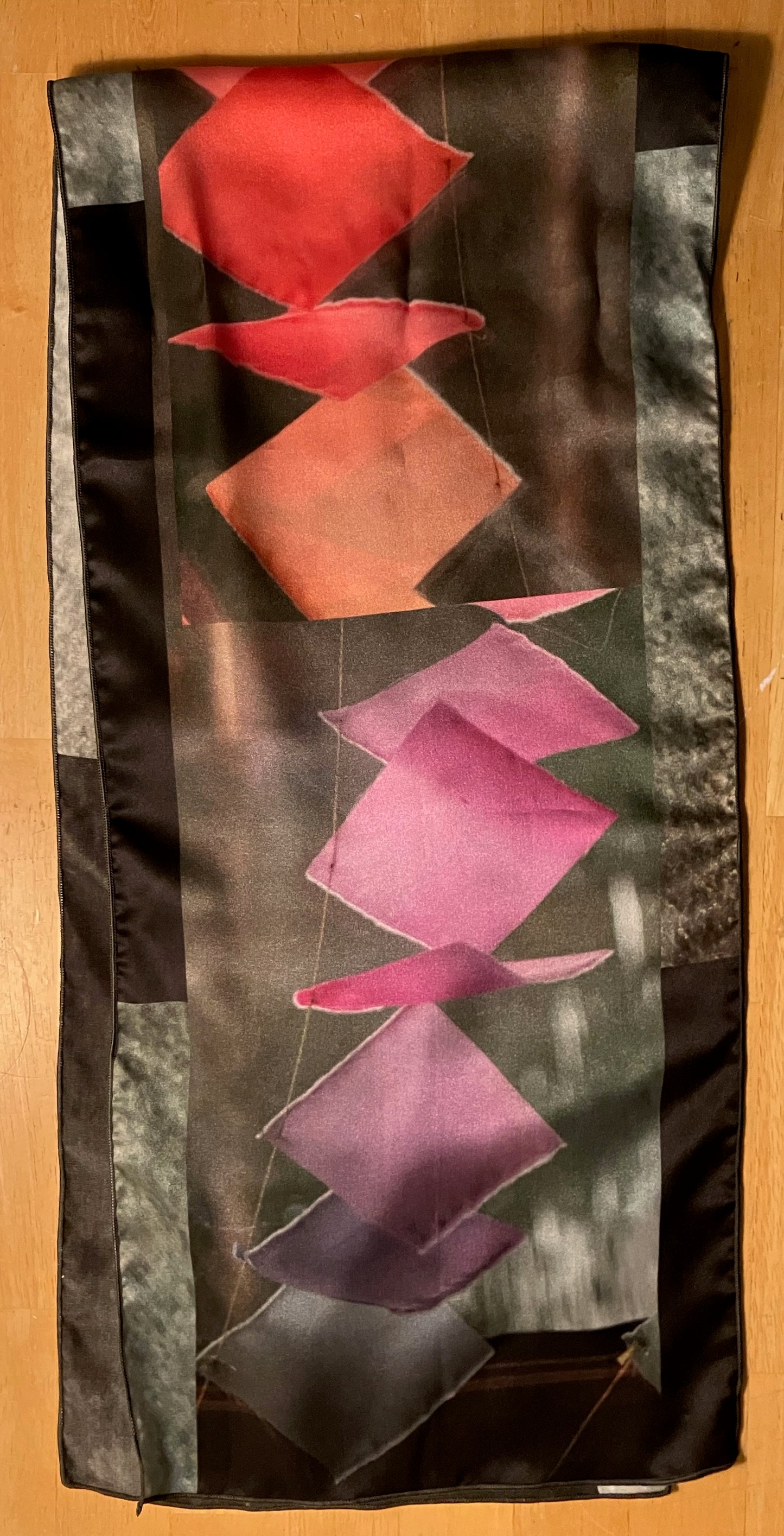 Salley Knight - soft color shifts (long scarf)