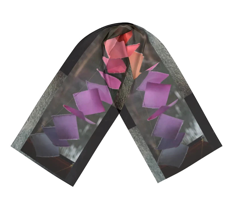 Salley Knight - soft color shifts (long scarf)