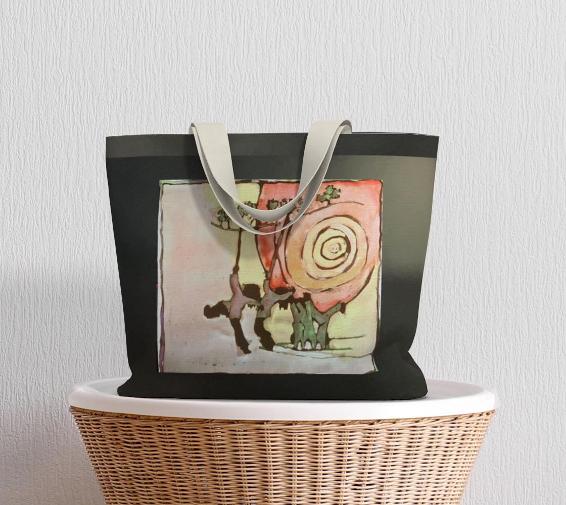 Salley Knight Studio - Celebrate! with logo (large tote) - prop view