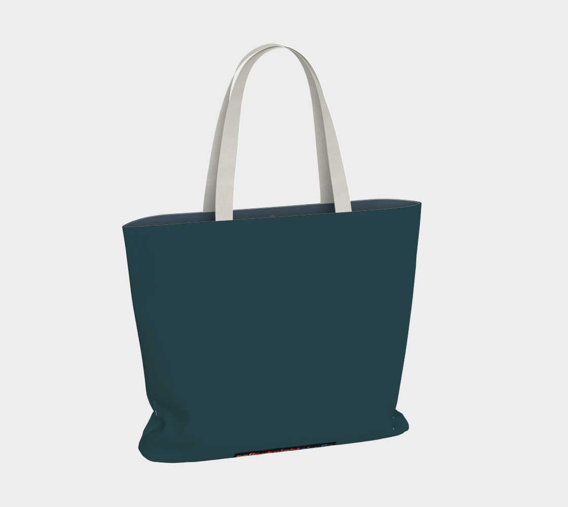 Salley Knight Studio - Running Horse - large tote - back