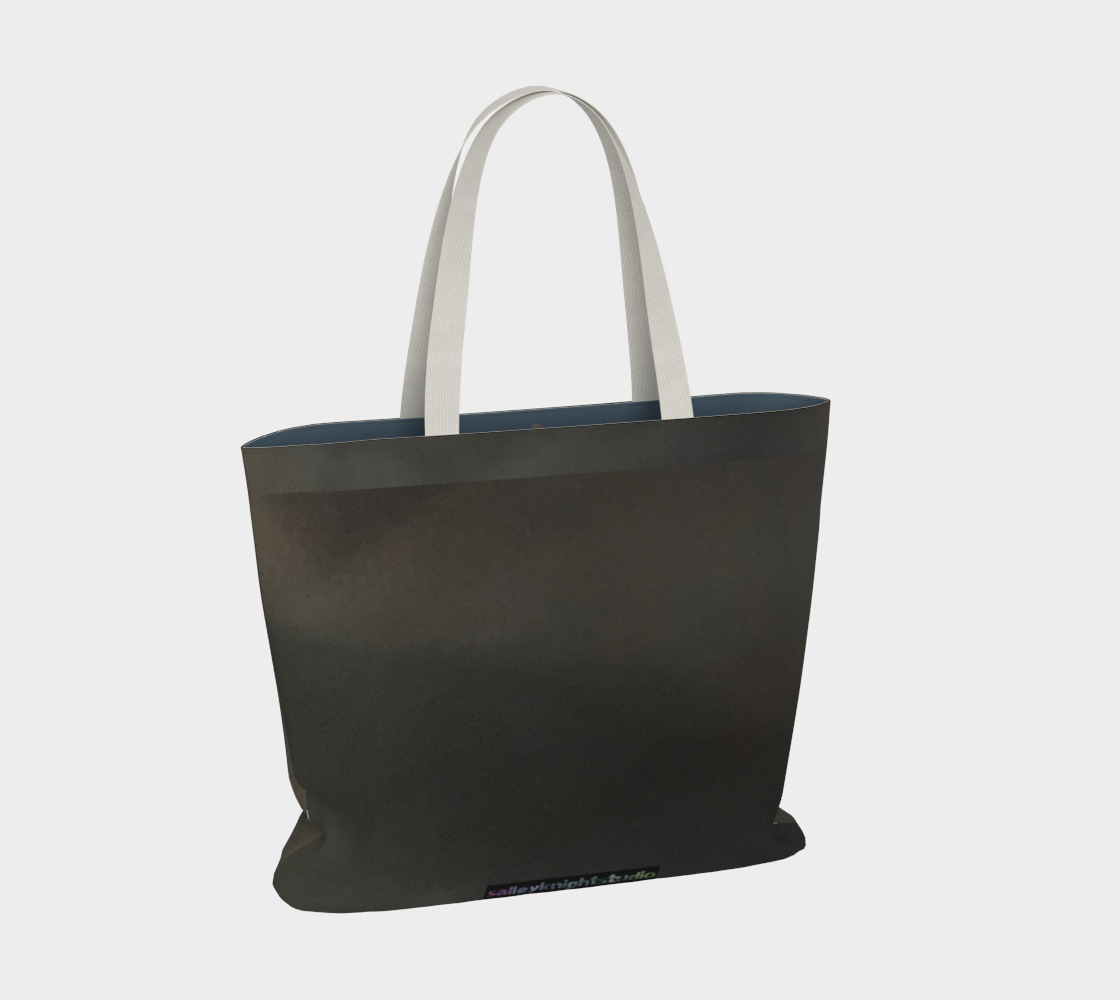 Salley Knight Studio - Squam Year (large tote) - back