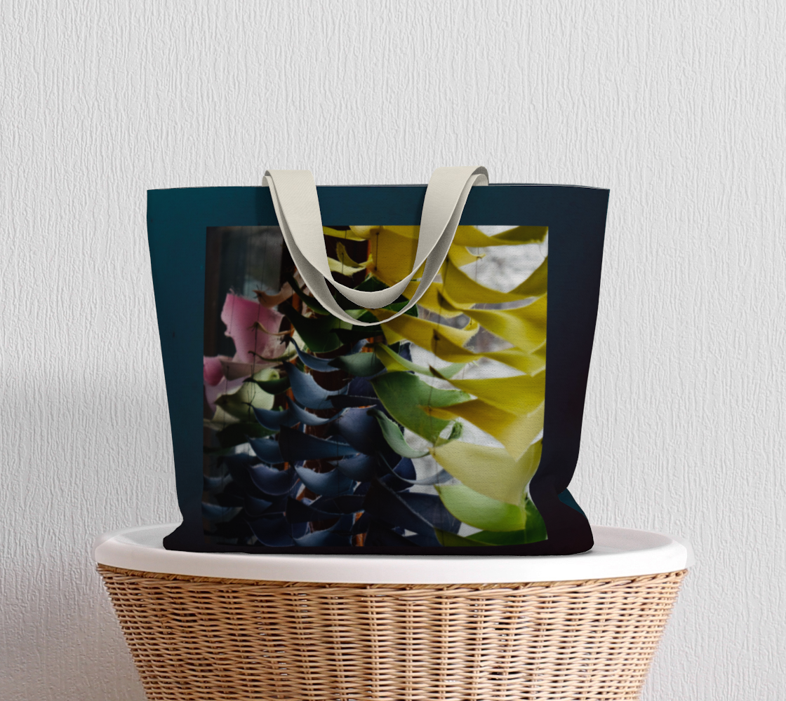 Salley Knight Studio - installation hanging (large tote) - prop view
