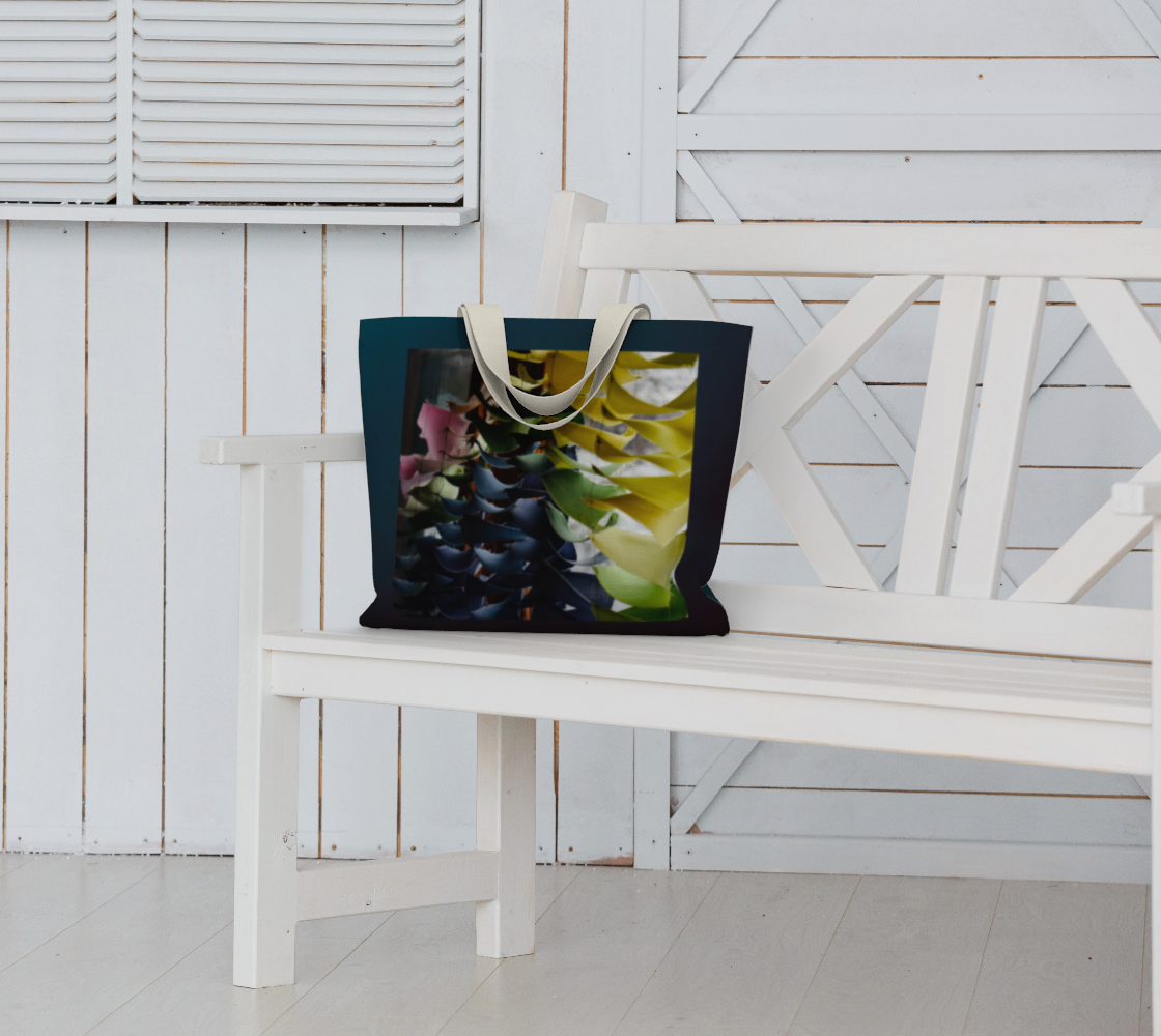 Salley Knight Studio - installation hanging (large tote) - prop view 2