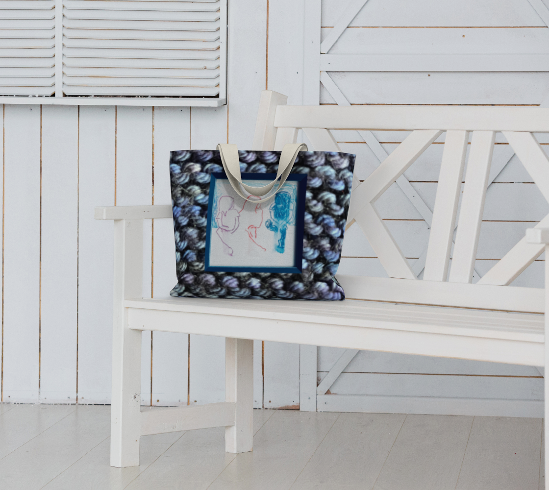 Salley Knight Studio - time together (large tote) prop view 2