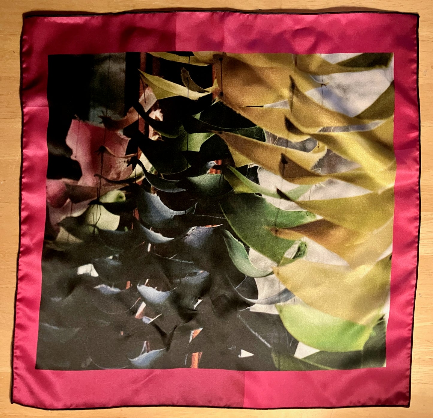 Salley Knight silk hanging! (square scarf)