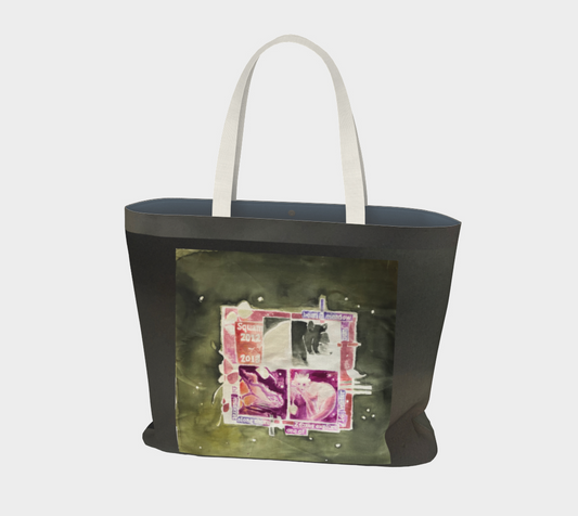 Salley Knight Studio - Squam Year (large tote) - front
