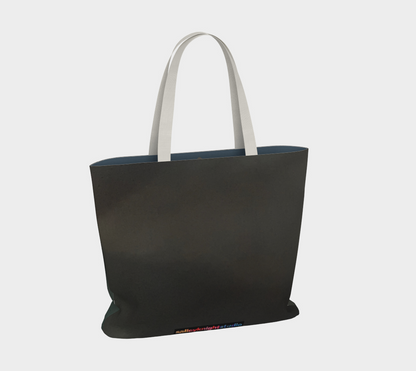Salley Knight Studio - pups - large tote - back