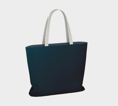 HOW? w/logo (large tote)