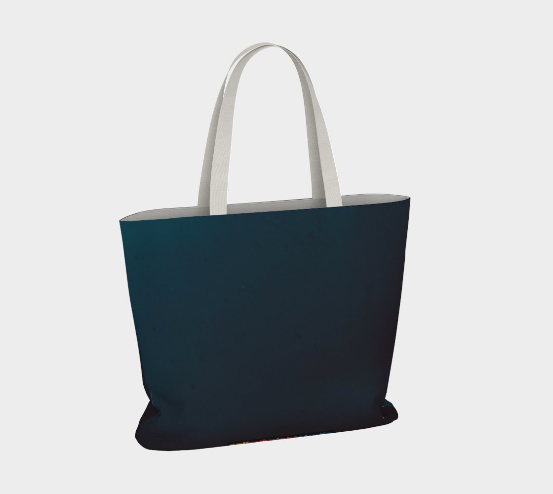 HOW? w/logo (large tote)